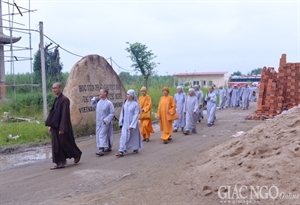 TP.HCM: Trên 500 Tăng Ni, Phật tử dự khóa tu ở Học viện